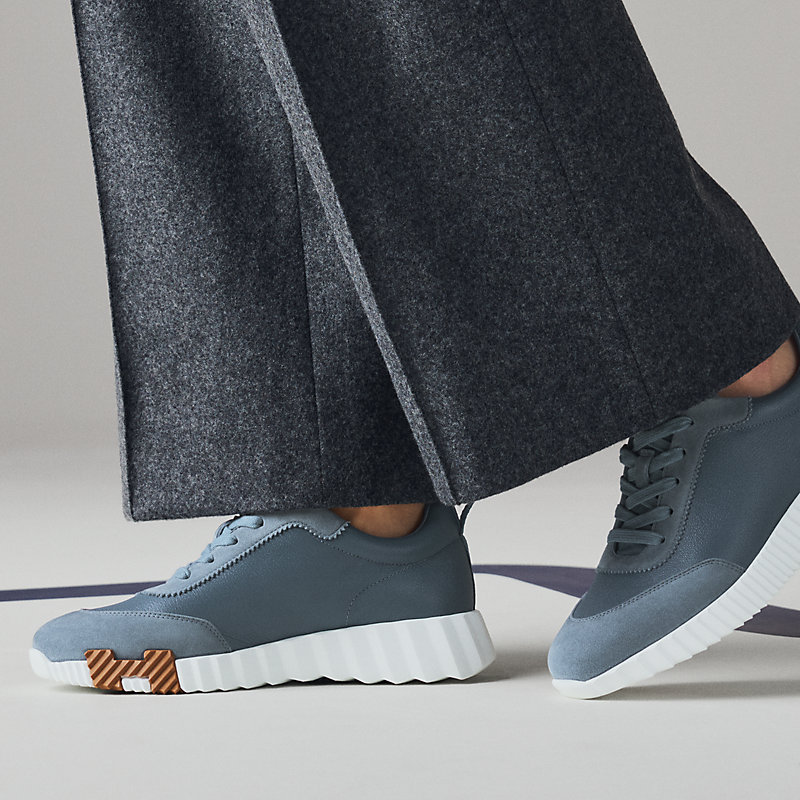 スニーカー 《バウンシング》 - ブルー | Hermès - エルメス-公式サイト